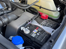 S&B Filters 72-1001 Billet Battery Hold-Down Brackets, 2023-2026 Ford 6.7L Powerstroke