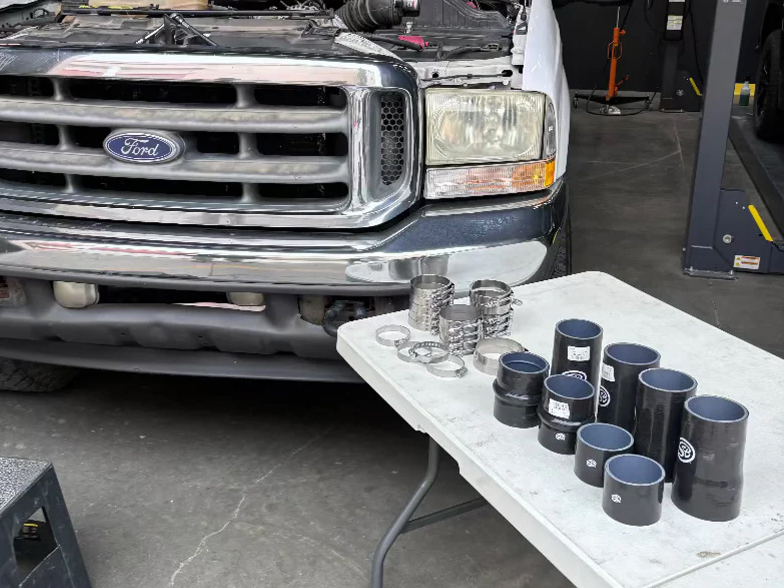 (Sold Out) S&B Filters Hot and Cold Side Boot Kit, 1999.5-2003 Ford 7 ...