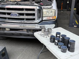 83-2011 S&B Filters Hot and Cold Side Boot Kit, 1999.5-2003 Ford 7.3L Powerstroke