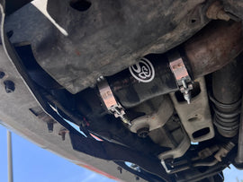 S&B Filters 83-2014 Hot and Cold Side Boot Kit, 2008-2010 For 6.4L Powerstroke, Installed