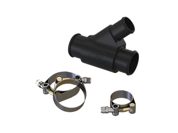 S&B Filters 85-1000 Aluminum Coolant Y Pipe, 2013-2015 Dodge Ram 6.7L Ram Cummins, Dual Radiator