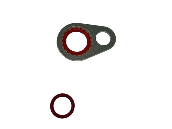 9W7Z19B596A Motorcraft OE Air Conditioner Condenser Seal Kit, 2008-2016 Ford 6.4L 6.7L Powerstroke