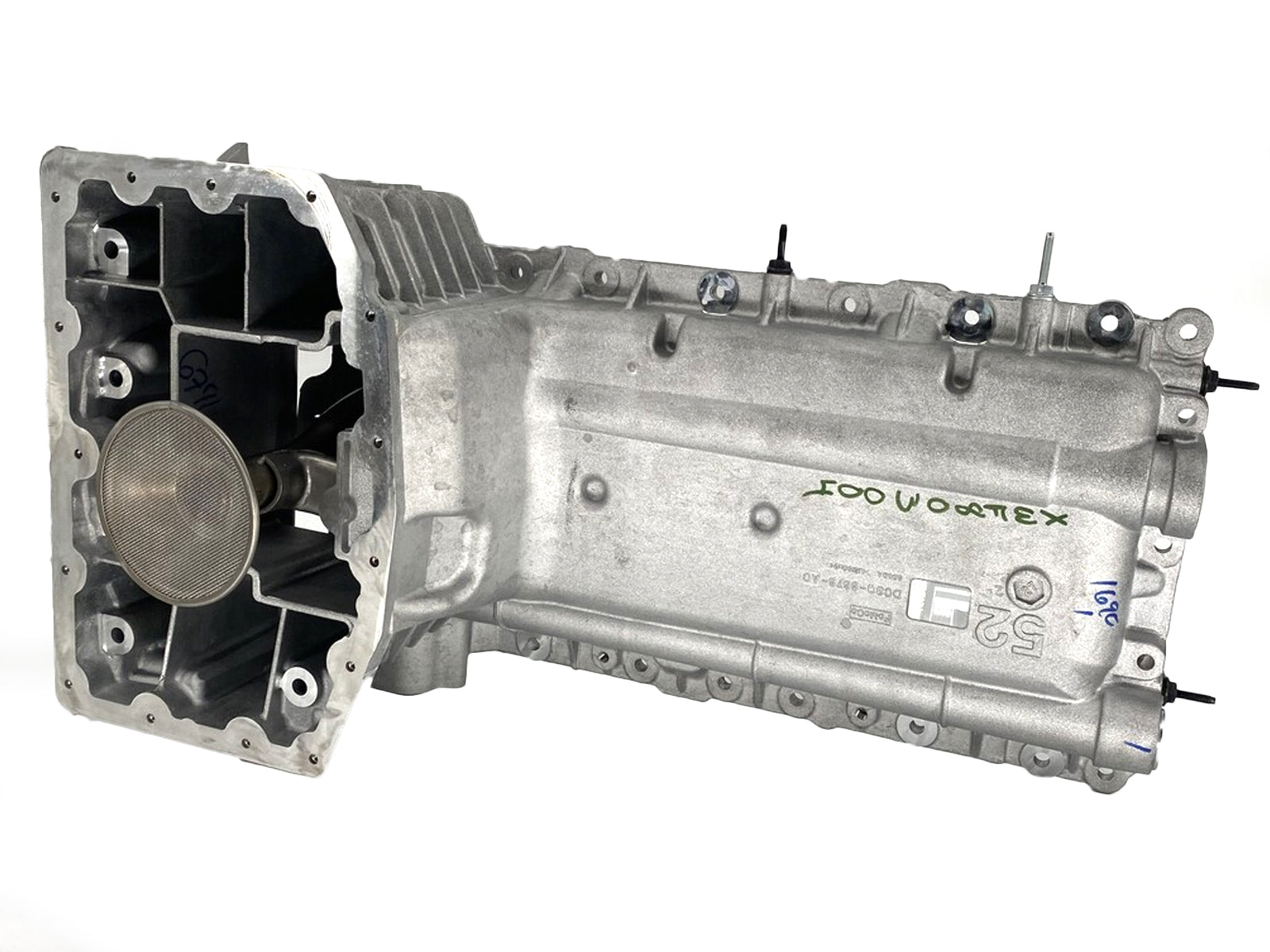 DC3Z6675C OE Upper Engine Oil Pan, No Groove For Seal, 2011