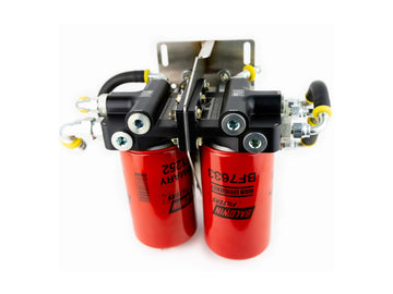 Driven Diesel OBS High Volume Fuel Supply Kit, Dual Bosch, 1994-1997 Ford 7.3L Powerstroke, Close Up