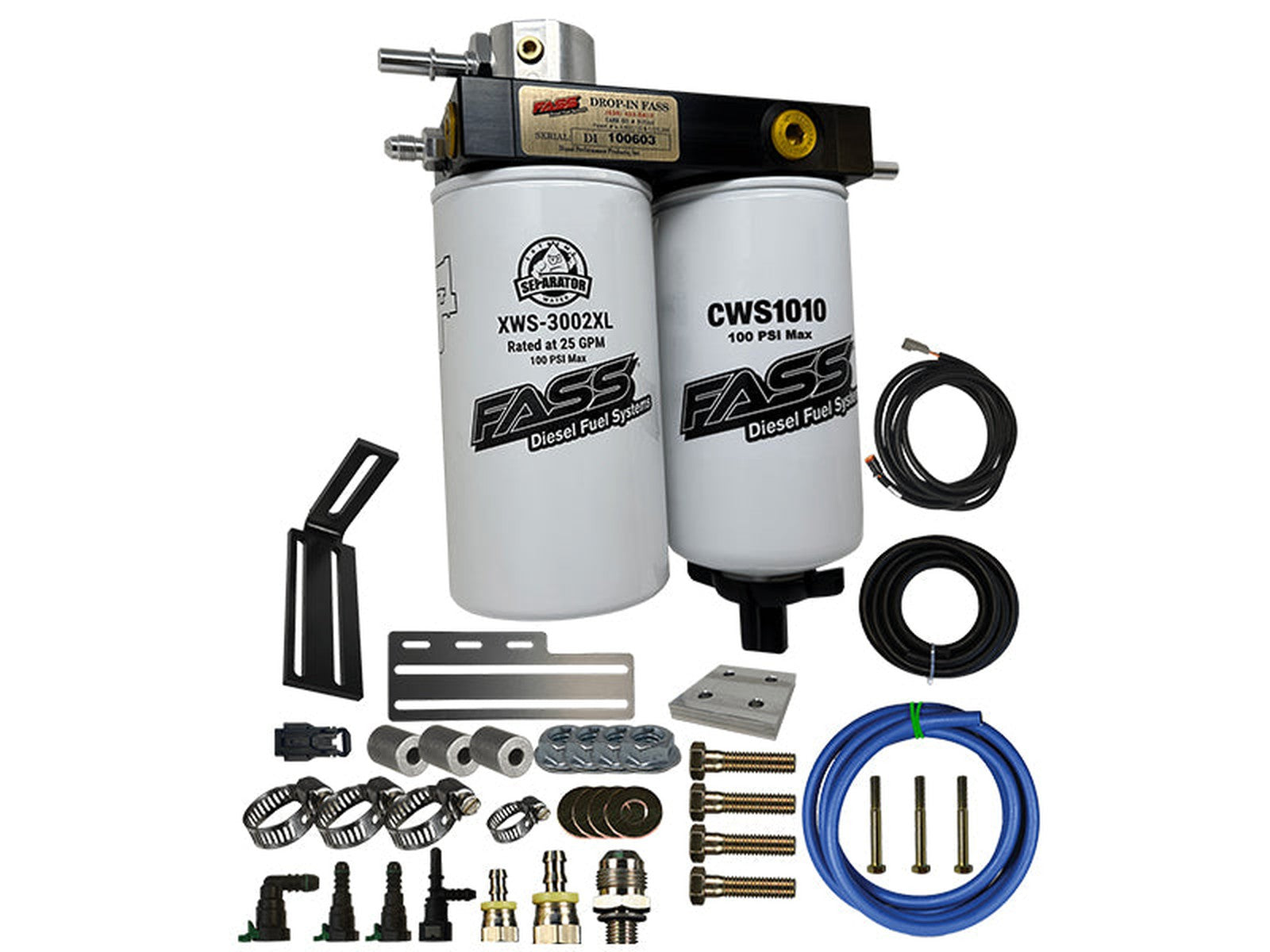 FASS DIFSRAM1001 Drop-In Series Diesel Fuel System, 2010-2018 Dodge Ram 6.7L Cummins