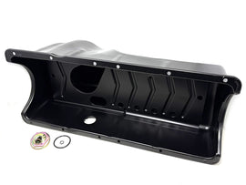 F4TZ6675AAA OE Engine Oil Pan, 1994-1996 Ford 7.3L Powerstroke, Photo 2