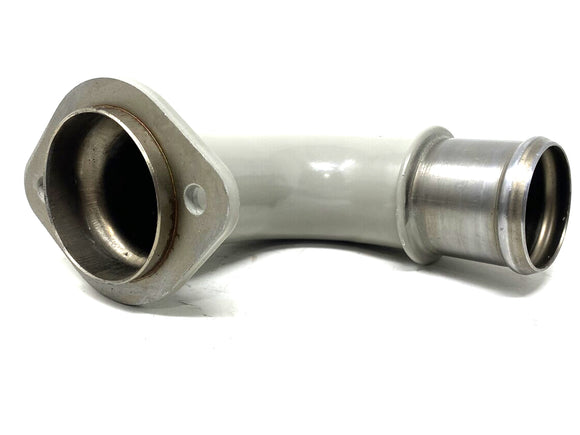 F81Z8592BA Motorcraft OE Lower Engine Coolant Thermostat Housing Inlet, 1999-2003 Ford 7.3L Powerstroke, Photo 2