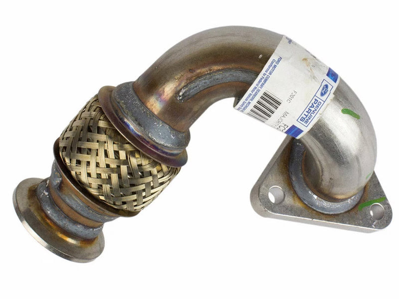 3z7z3 HC3Z9G437A OE Turbo Exhaust Crossover Pipe, Right Hand, 2015