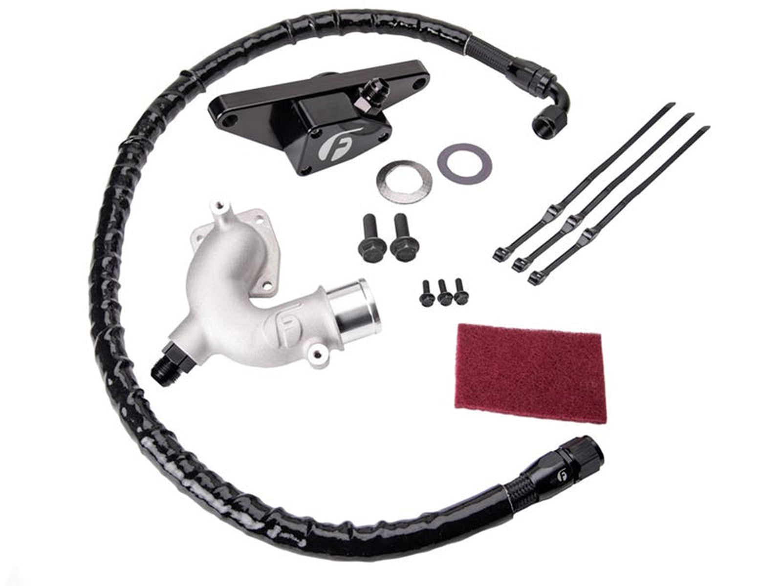 Fleece FPE-CLNTBYPS-CUMMINS-1318 Coolant Bypass Kit, 2013-2018 Dodge Ram 6.7L Cummins