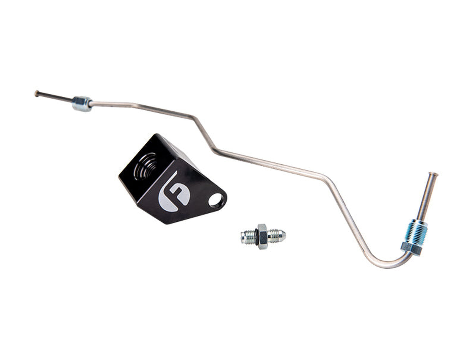 Fleece Exhaust Back Pressure Relocation Kit, 2007.5-2012 Dodge Ram 6.7L Cummins