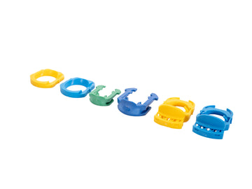 Fleece Fuel Line Retaining Clips, 2011-2026 Ford 6.7L Powerstroke, 6 Pack