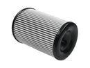 S&B Filters KF-1063D Dry Extendable Intake Replacement Filter, 2017-2019 Duramax, Powerstroke, Side View
