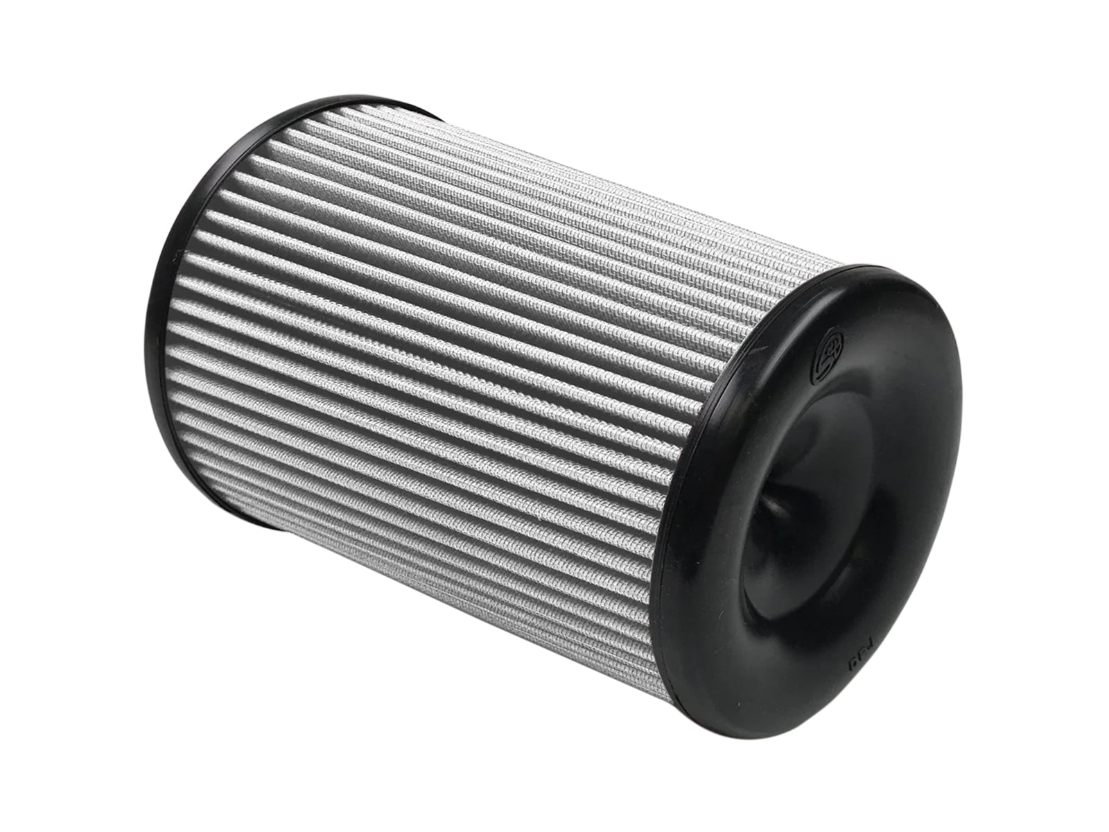 S&B Filters KF-1063D Dry Extendable Intake Replacement Filter, 2017-2019 Duramax, Powerstroke, Side View