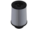 S&B Filters KF-1085D Dry Extendable Intake Replacement Filter, 2017-2019 Ford 6.7L Powerstroke, Side View
