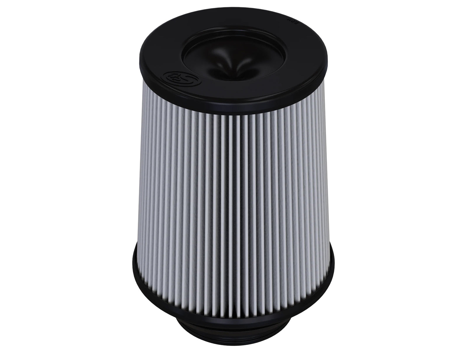 S&B Filters KF-1085D Dry Extendable Intake Replacement Filter, 2017-2019 Ford 6.7L Powerstroke, Side View