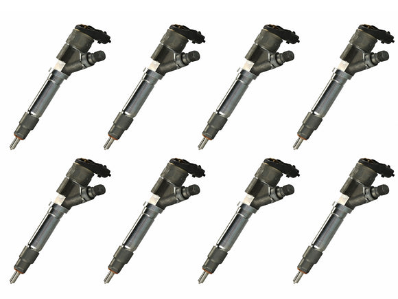 S&S Diesel Performance Fuel Injector Set, Qty 8, 2006-2007 GM 6.6L Duramax LBZ