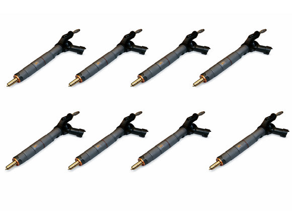 S&S Diesel Performance Fuel Injector Set, Qty 8, 2011-2016 GM 6.6L Duramax LML