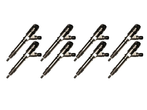 S&S Diesel Performance Fuel Injector Set, Qty 8, 2007.5-2010 GM 6.6L Duramax LMM