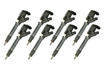 S&S Diesel LMM-10SAC TorqueMaster Fuel Injector Set, Qty 8, 2007.5-2010 GM 6.6L Duramax LMM