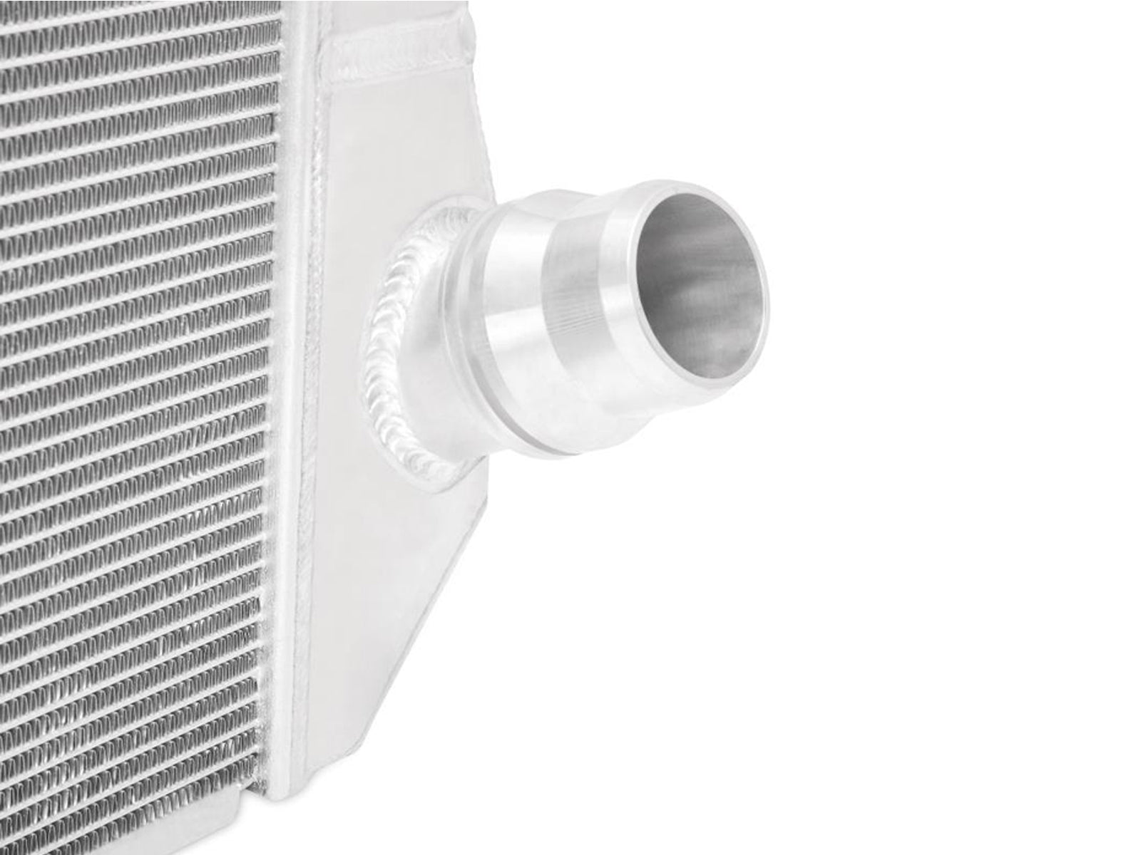 Mishimoto MMRAD-DMAX-11 Aluminum Radiator, 2011-2016 GM 6.6L Duramax LML, Close Up