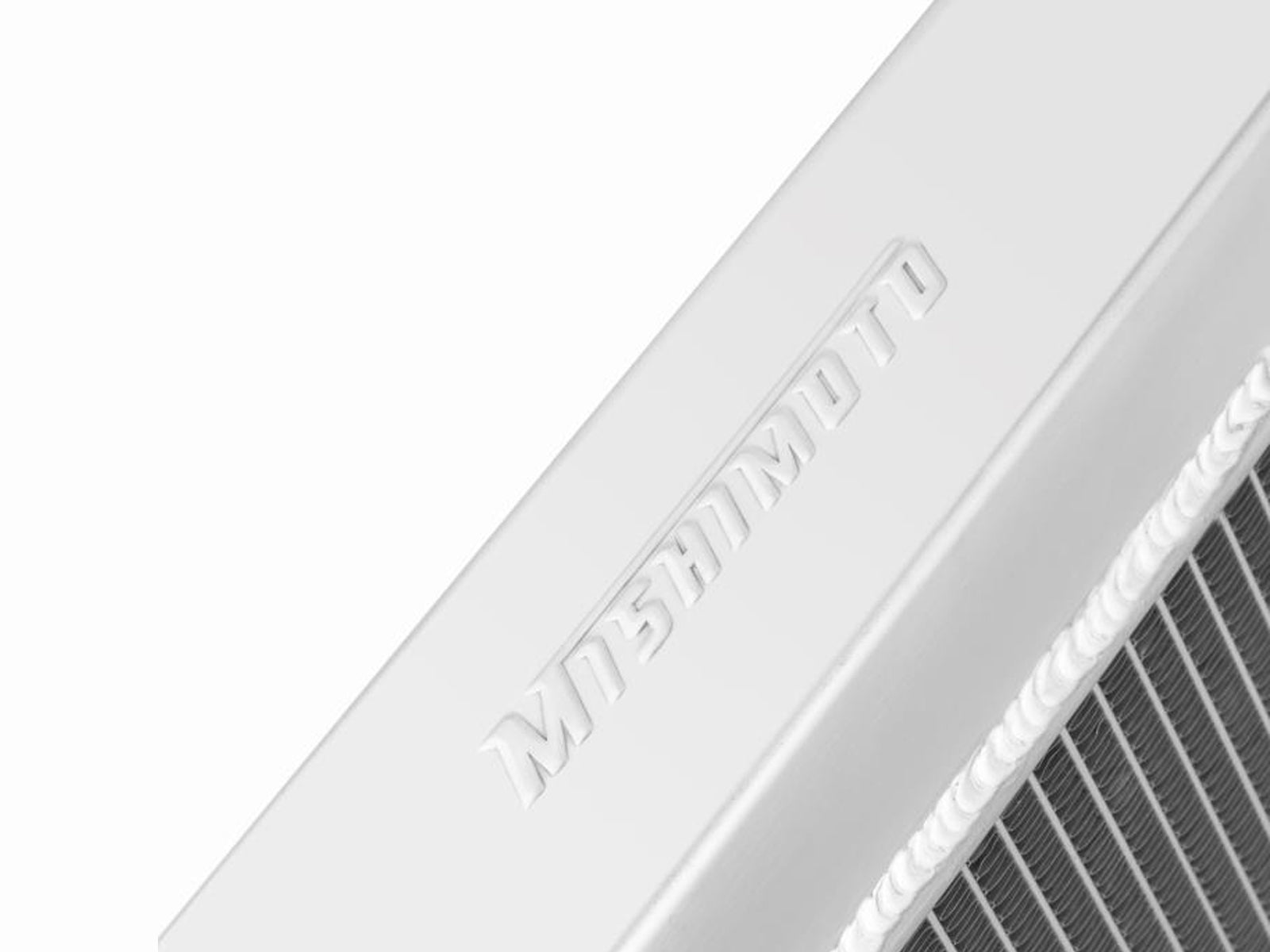 Mishimoto MMRAD-F2D-99 Aluminum Radiator, 1999-2003 Ford 7.3L Powerstroke, Close Up