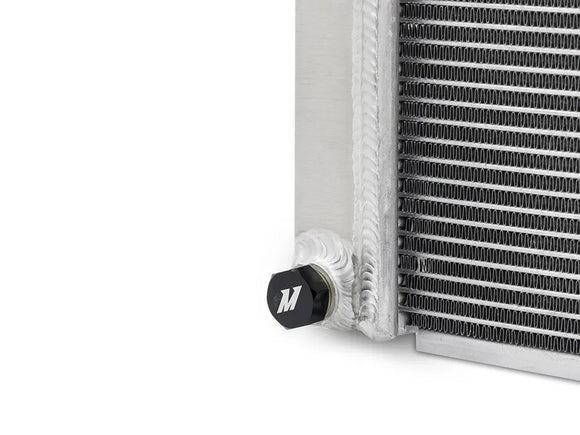 Mishimoto MMRAD-RAM-19 Aluminum Radiator, 2019-2024 Dodge Ram 6.7L Cummins, Close Up