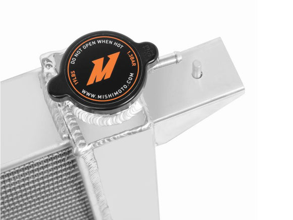 Mishimoto MMRAD-RAM-89 Aluminum Radiator, 1991-1993 Dodge Ram 5.9L Cummins, Close Up