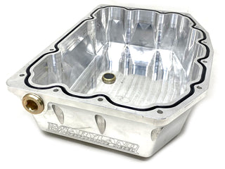 MPD Billet Oil Pan with Secondary Turbo Drain Bung, 2011-2021 Ford 6.7L Powerstroke Shot 2