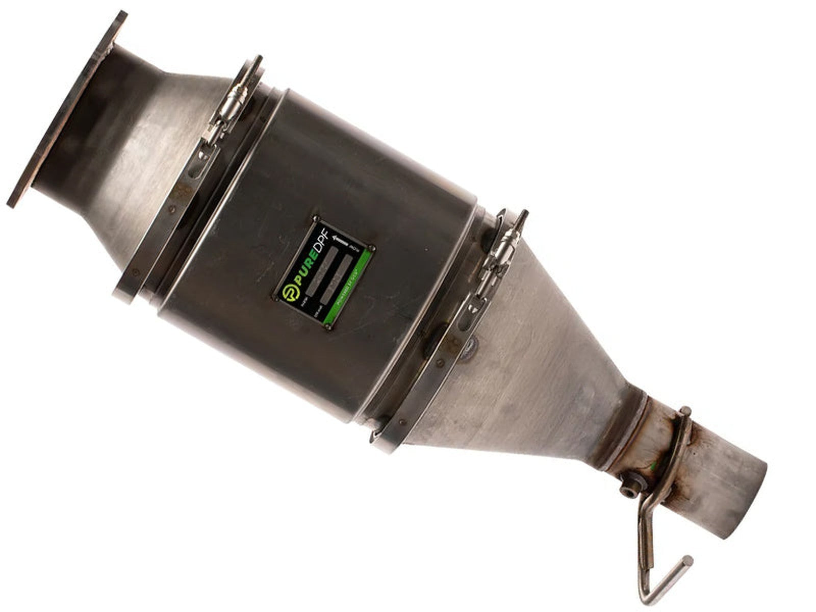 Pure DPF High Flow Serviceable Replacement Diesel Particulate Filter, 2008-2010 6.4L Powerstroke