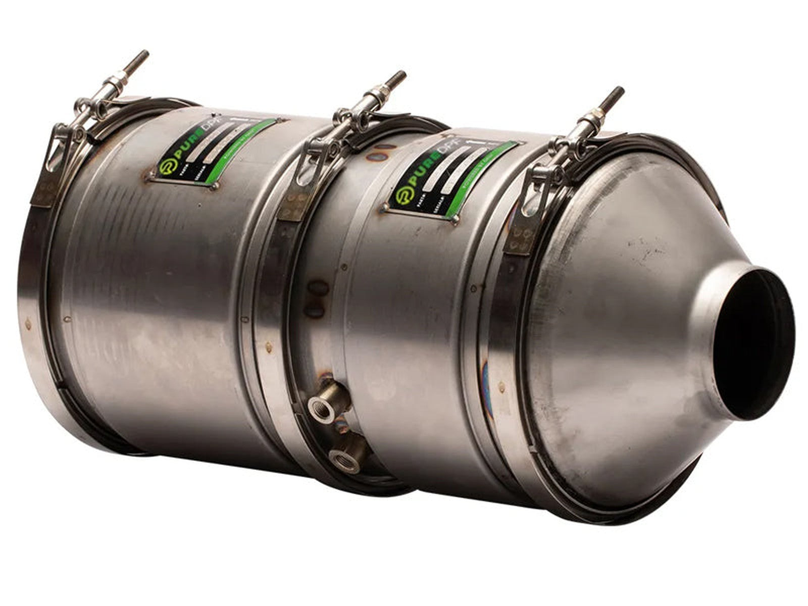 Pure DPF High Flow Serviceable Replacement Diesel Particulate Filter, 2017-2020 GM 6.6L Duramax