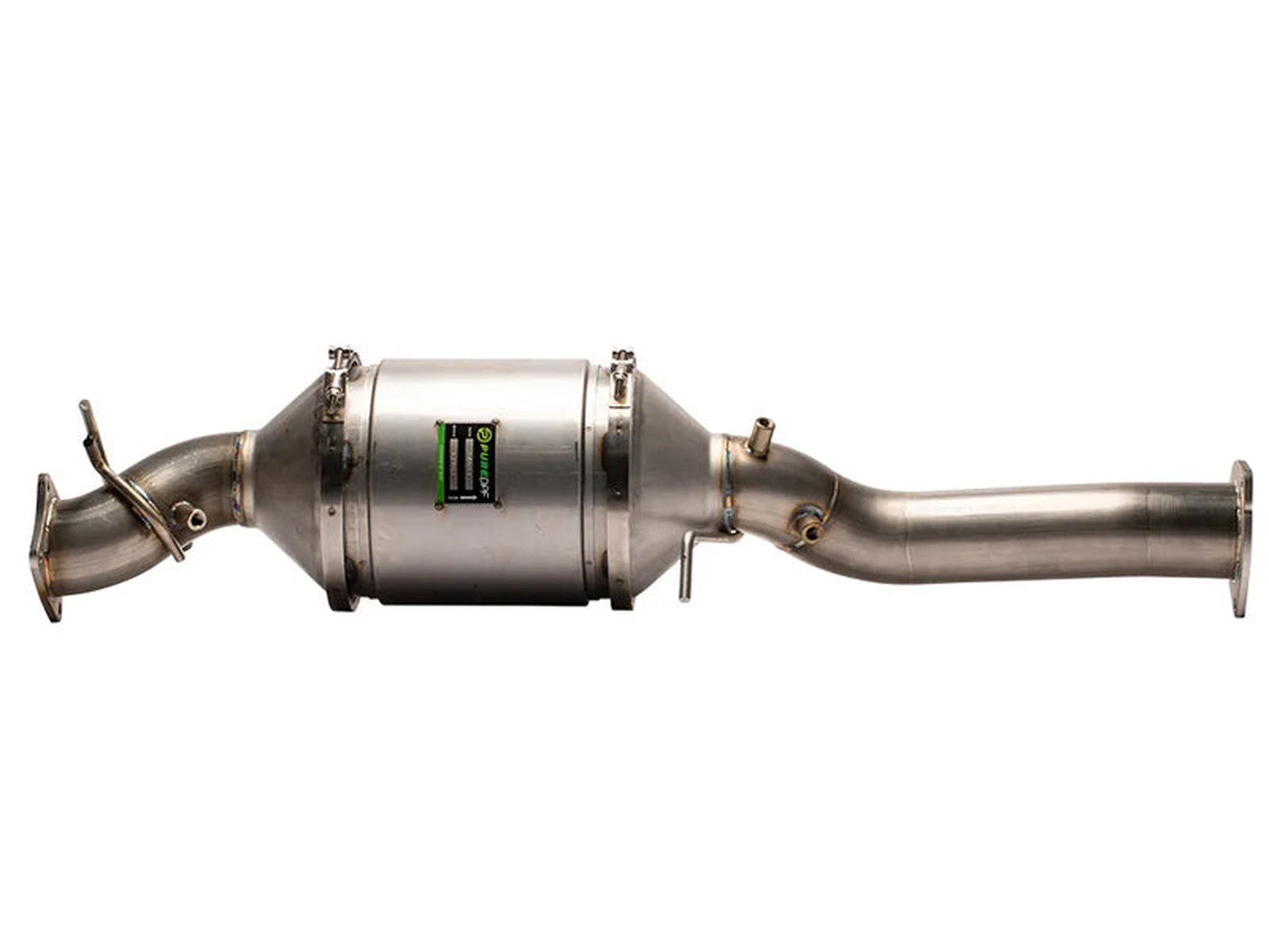 Pure DPF High Flow Serviceable Replacement Diesel Particulate Filter, CC/SB, 2007.5-2010 GM 6.6L Duramax LMM