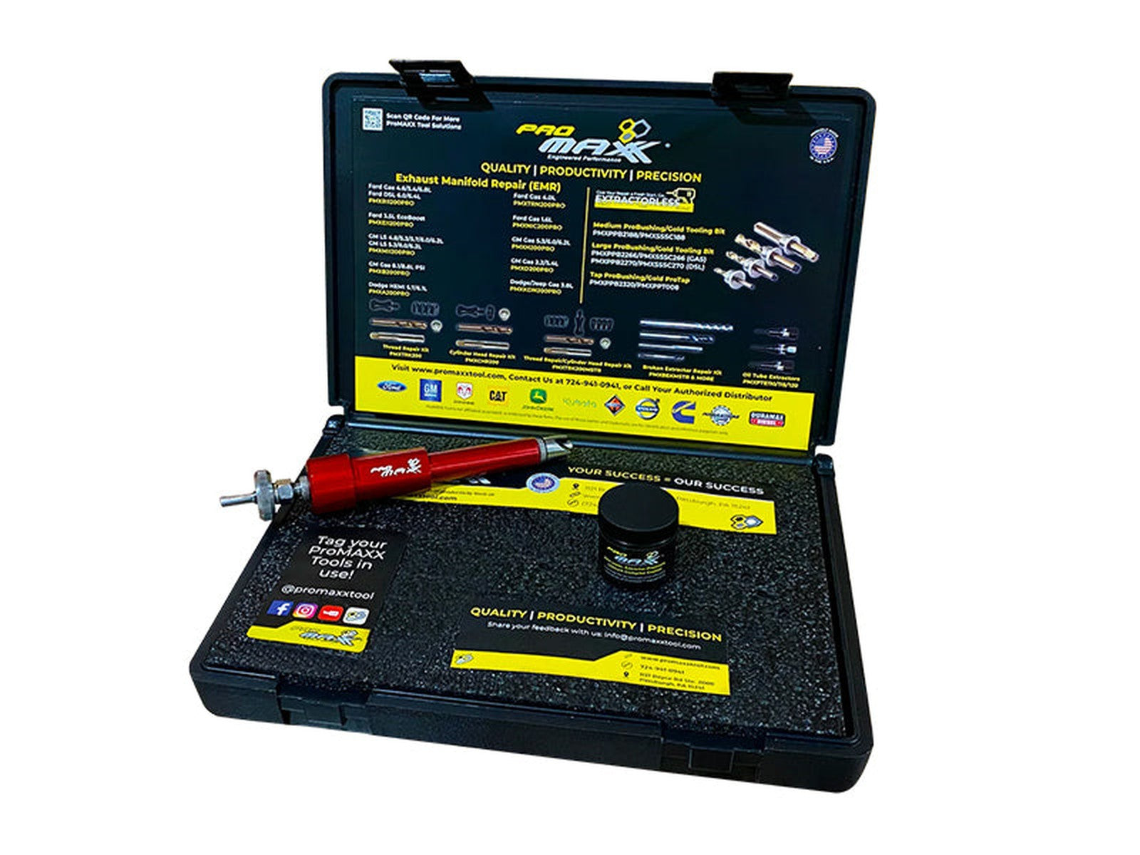 ProMaxx Fuel Injector Puller And Seat Repair Service Kit