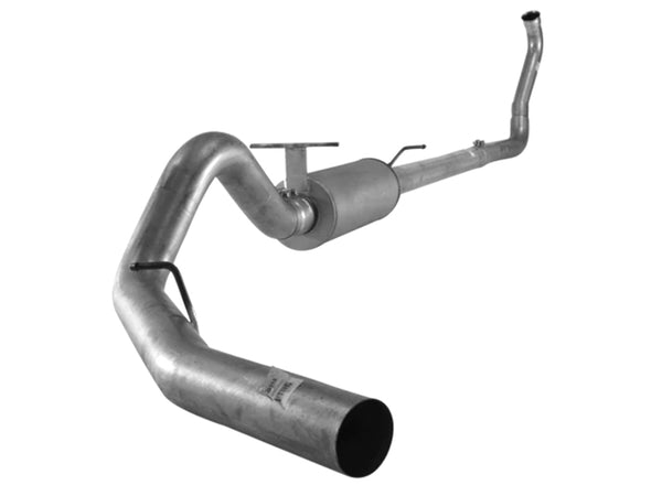 SCS 4" Turbo Back Exhaust System with Muffler, 2003-2007 Ford 6.0L Powerstroke, Manual Transmission