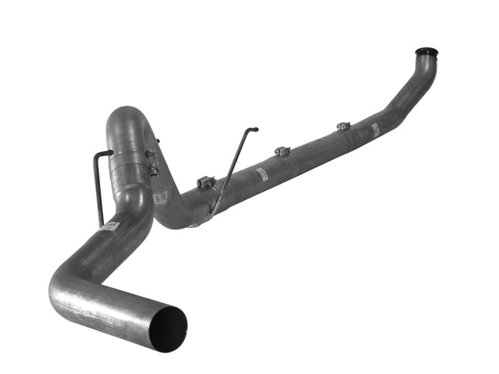 SCS 4" Turbo Back Exhaust System, No Muffler, 2003-2004 Dodge Ram 5.9L Cummins