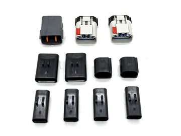 Shibby Engineering H&S Black Maxx Tuner Harness Plugs, 2007.5-2009 Dodge 6.7L Cummins