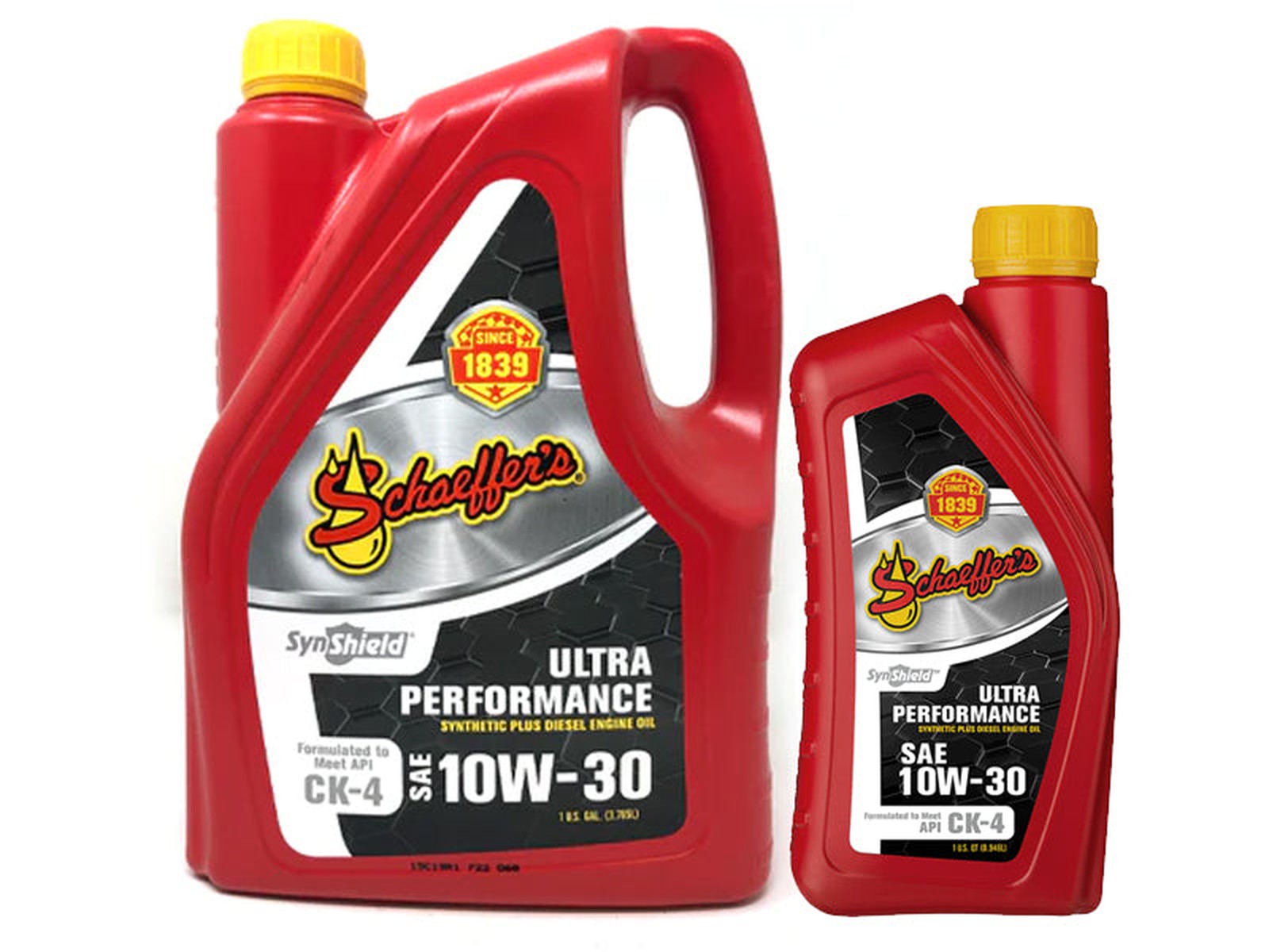 Schaeffers 0722 SynShield Ultra Performance 10W-30 Diesel Engine Oil