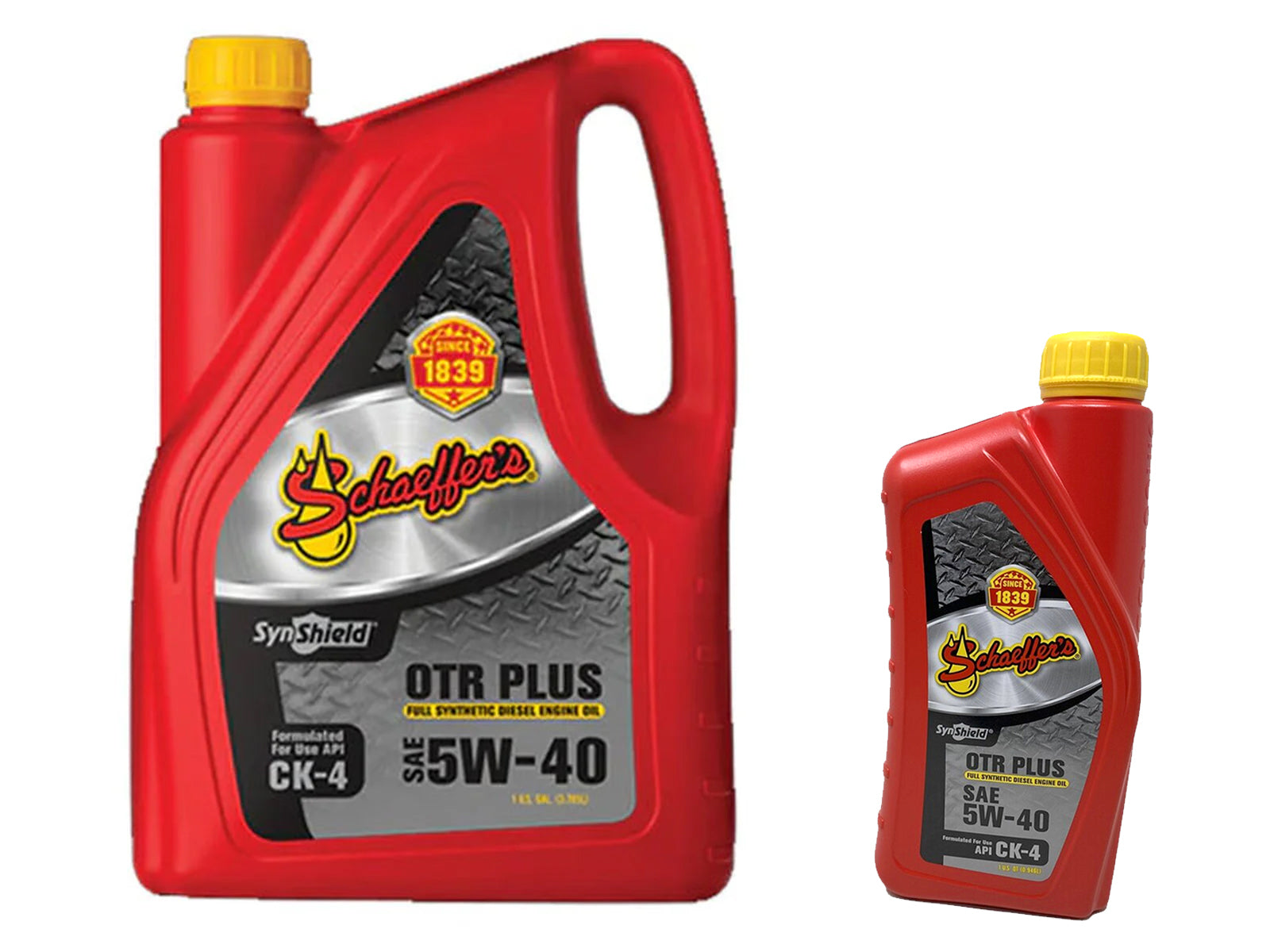 Schaeffers SynShield OTR Plus 5W-40 Full Synthetic Diesel Engine Oil