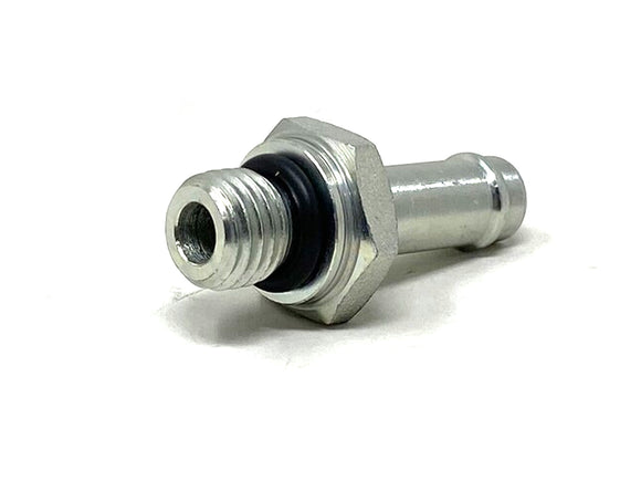 W302522 OE Barbed Oil Line Fitting, M12, 2008-2010 Ford 6.4L Powerstroke