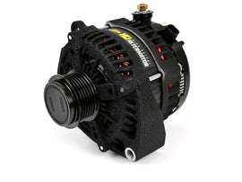 XD350 Heavy Duty High Output Alternator, Wrinkle Black, 2011-2019 GM 6.6L Duramax LML L5P