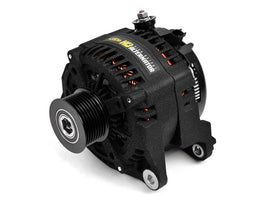XD354 Heavy Duty High Output Alternator, Wrinkle Black, 2007.5-2023 Dodge Ram 6.7L Cummins