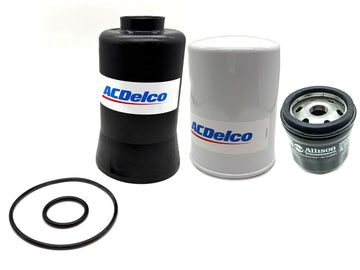 OE Maintenance Filter Pack, 2001-2016 GM 6.6L Duramax LB7 LLY LBZ LMM LML