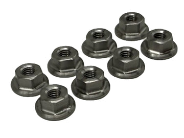 ZZ-0052 Glow Plug Nuts, Pack of 8, 2001-2020 GM 6.6L Duramax LB7 LLY LBZ LMM LML L5P, Photo 2