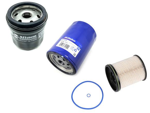 OE Maintenance Filter Pack, 2017-2019 GM 6.6L Duramax L5P