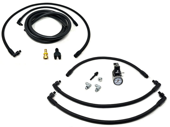 ZZ Diesel Regulated Return Fuel System, 2003-2007 Ford 6.0L Powerstroke, With Fuel Bowl Delete