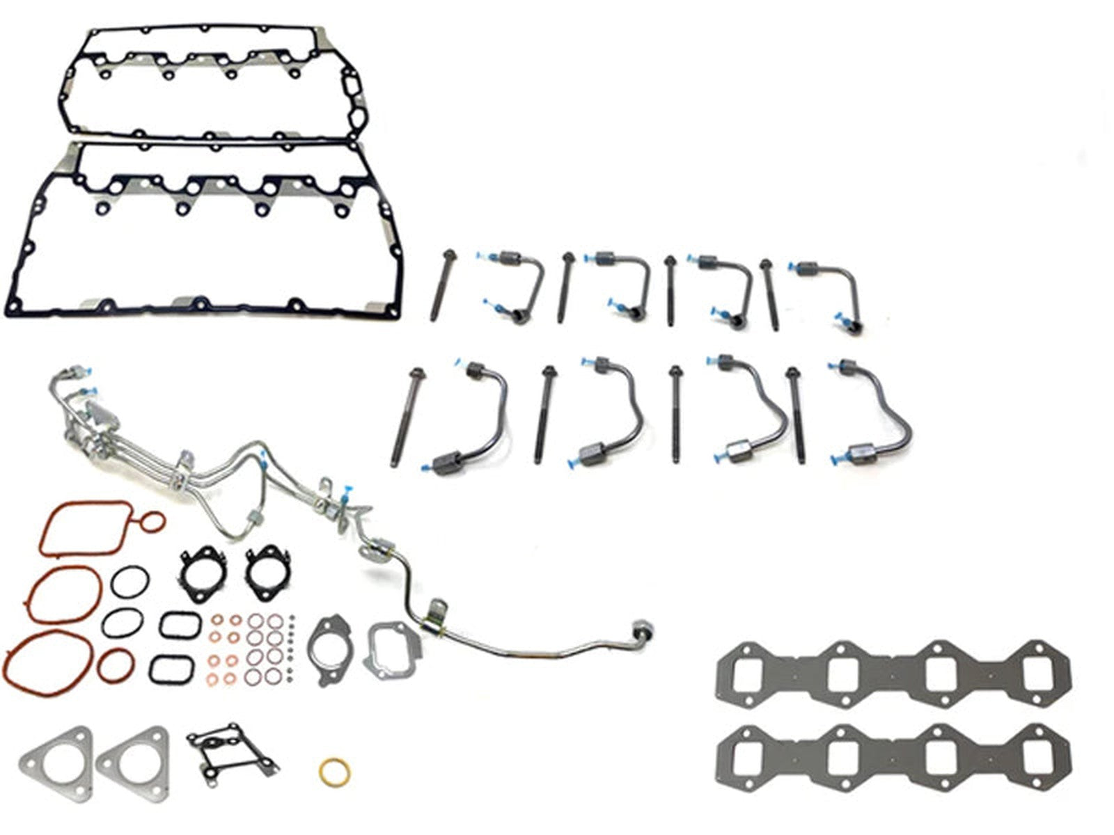 ZZ Diesel OE Head Gasket Install Kit without Head Gaskets, 2011-2019 Ford 6.7L Powerstroke