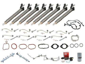 ZZ Diesel Contamination Rebuild Kit for the S&S Diesel CP4 to DCR Pump Conversion, 2011-2016 Ford 6.7L Powerstroke