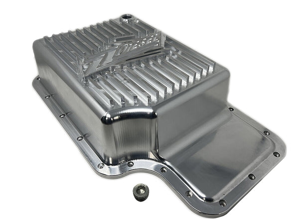 ZZ Diesel Billet Aluminum 6R140 Transmission Pan, 2011-2016 Ford 6.7L Powerstroke Pan