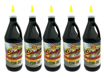 ZZ Diesel Schaeffers Supreme 75W-90 Gear Lube Rear Differential Kit, 2003.5-2007 F350, 2017-2023 Ford 6.7L Powerstroke 4WD, 5 Quarts