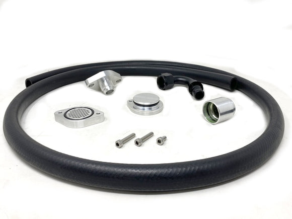 Crankcase Vent CCV Upgrade Kit, 2011-2019 Ford 6.7L Powerstroke