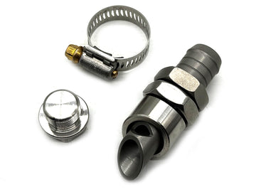 ZZ Diesel Crank Case Vent, CCV, Exhaust Venturi Re-Route Kit, Cummins, Duramax, Powerstroke, Photo 2